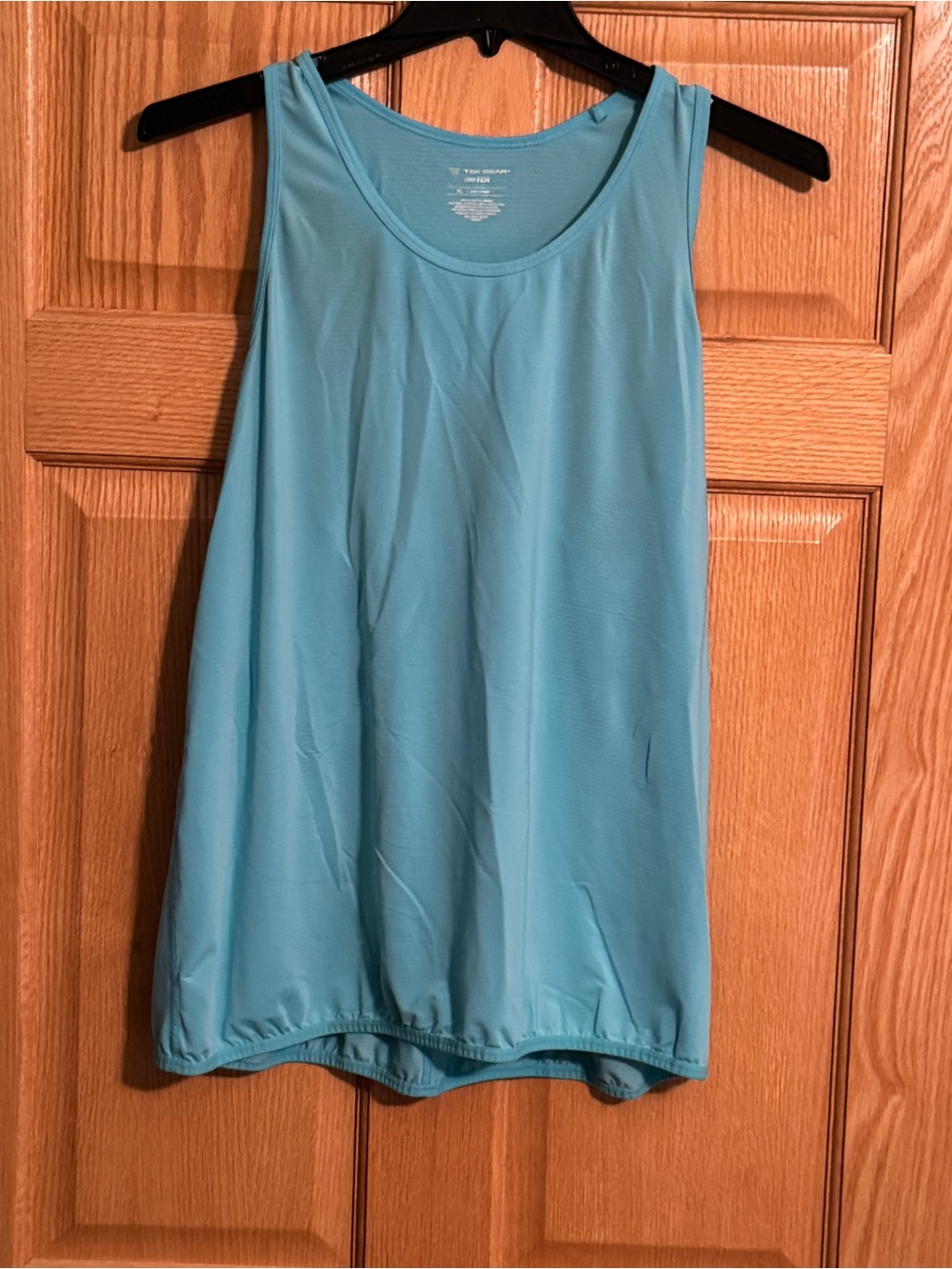 tek gear Aqua Blue Athletic Tank Top
